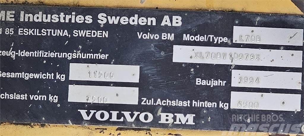 Volvo BM L 70 B Tekerlekli yükleyiciler