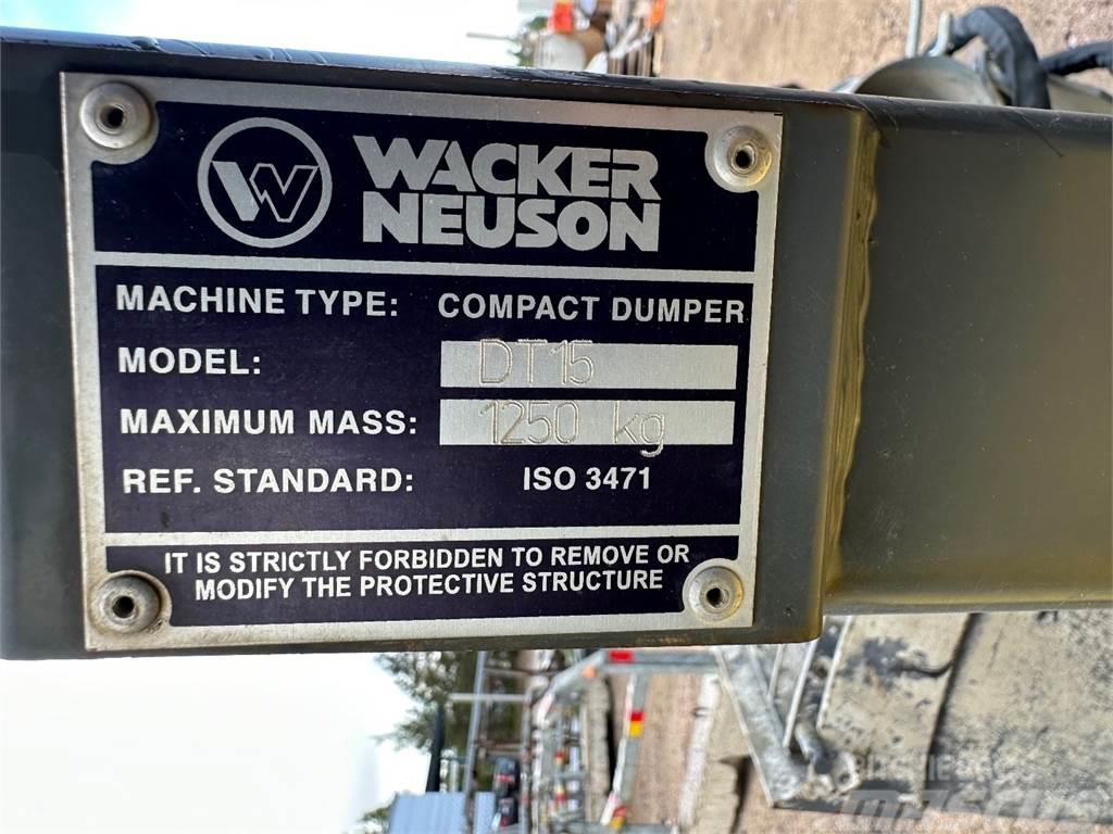 Wacker Neuson DT15 Belden kirma kaya kamyonu