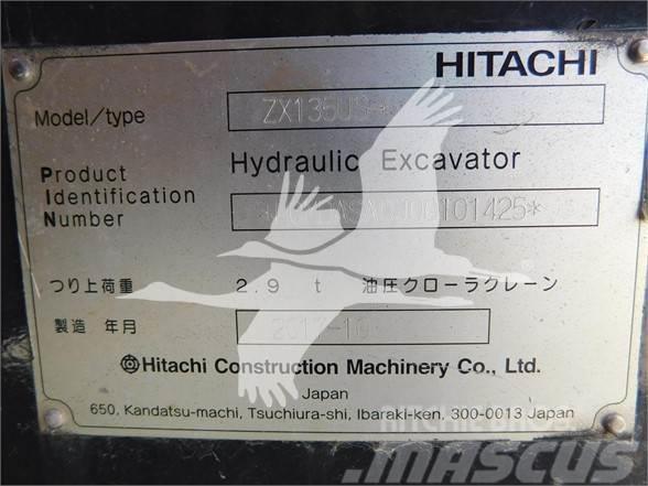 Hitachi ZX135US-6 Paletli ekskavatörler