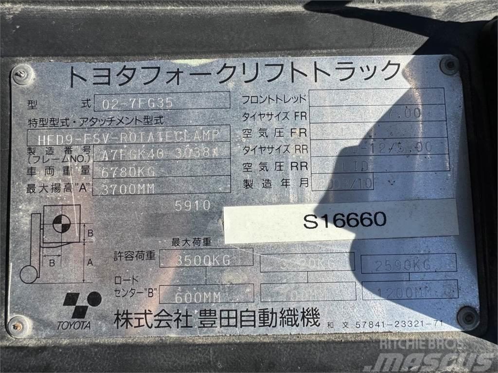 Toyota 7FG35 Diger