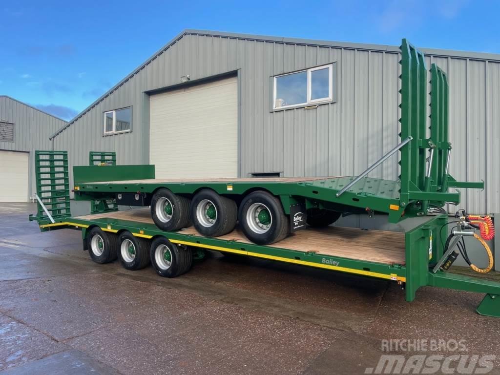 Bailey 20 Ton Tri-Axle Low loader trailer Genel amaçli römorklar