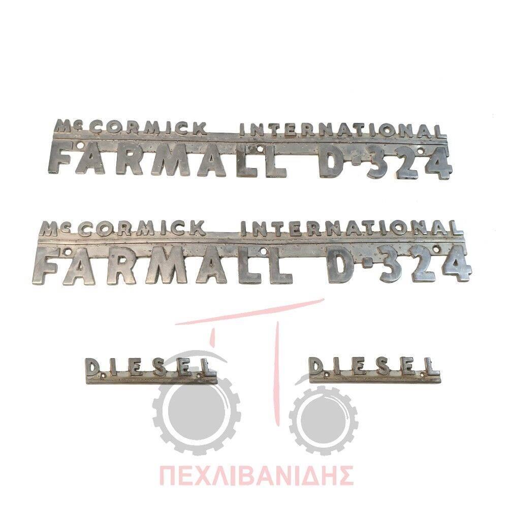 International MCCORMICK FARMALL D-324 Diger tarim makinalari
