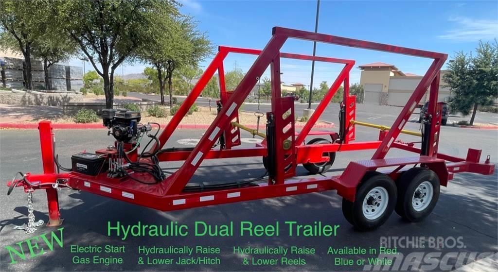  REEL-EEZE DRHT-Dual Reel Hydraulic Trailer Diger yari çekiciler