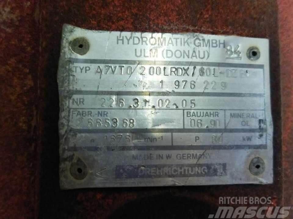 Hydromatik A7VTO 200 LRDX Hidrolik