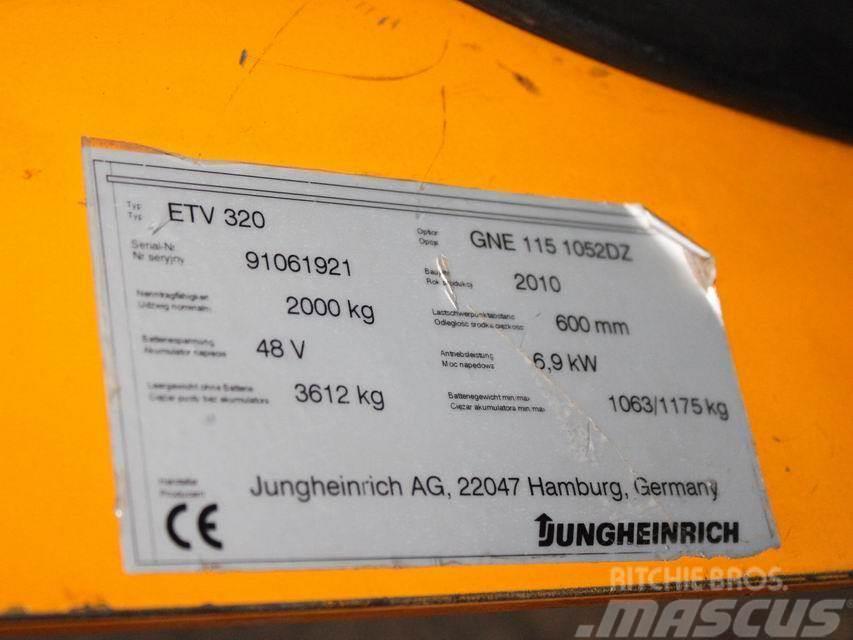 Jungheinrich ETV 320 GNE115-1052DZ Reach truck - depo içi istif araçları