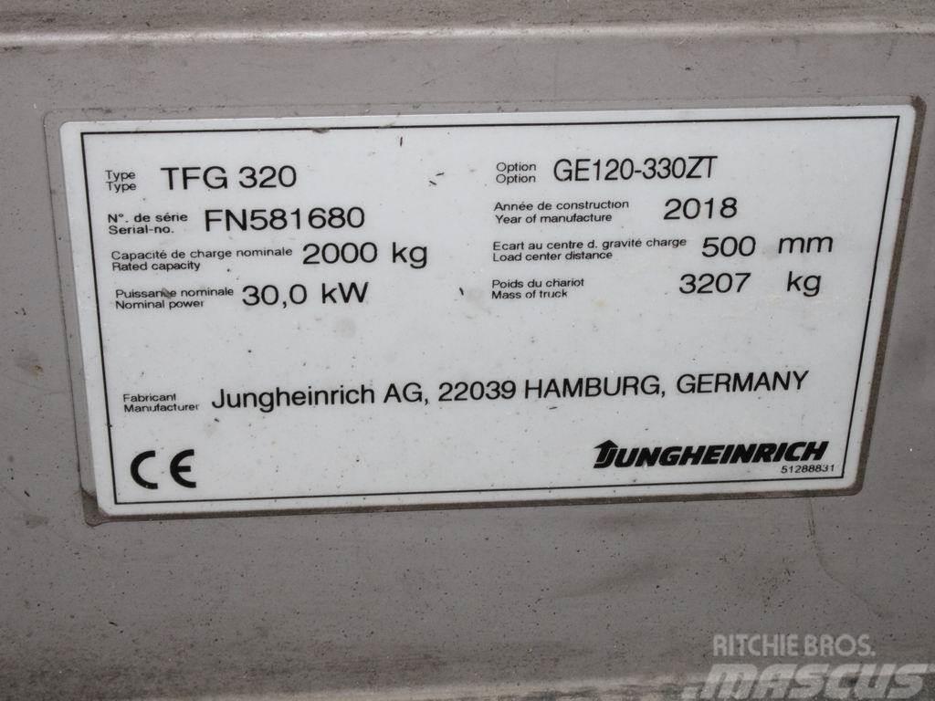 Jungheinrich TFG 320 G120-330ZT LPG'li forkliftler