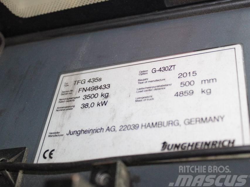 Jungheinrich TFG 435s G-430ZT LPG'li forkliftler