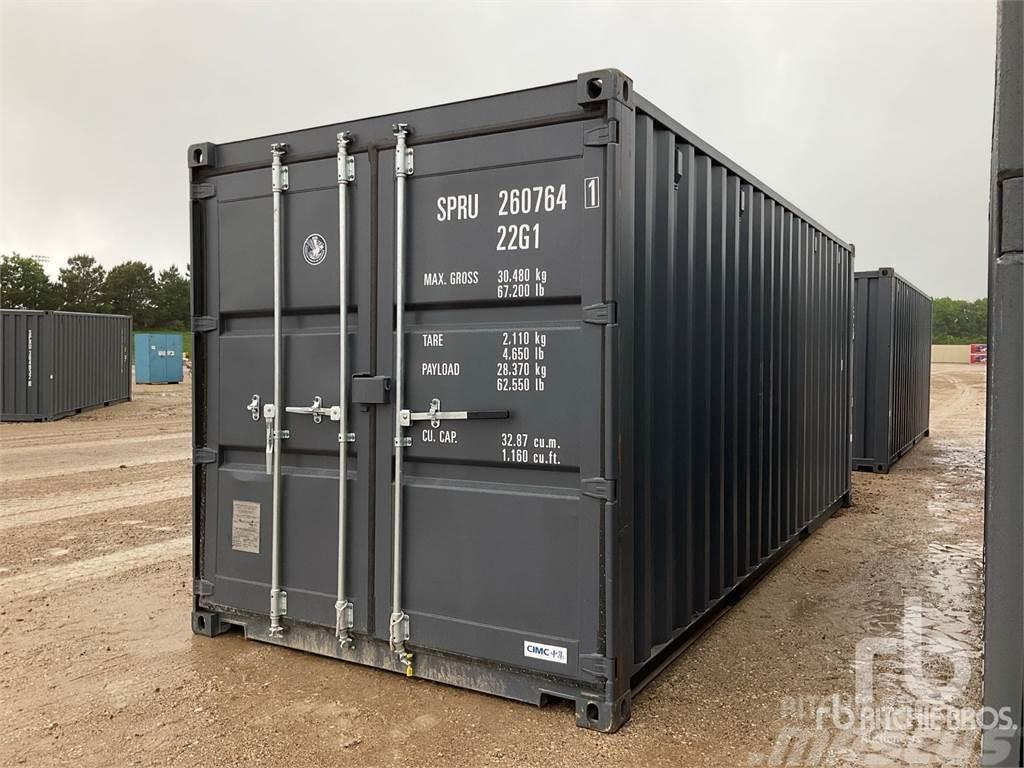  20 ft Double-Ended Özel amaçlı konteynerler