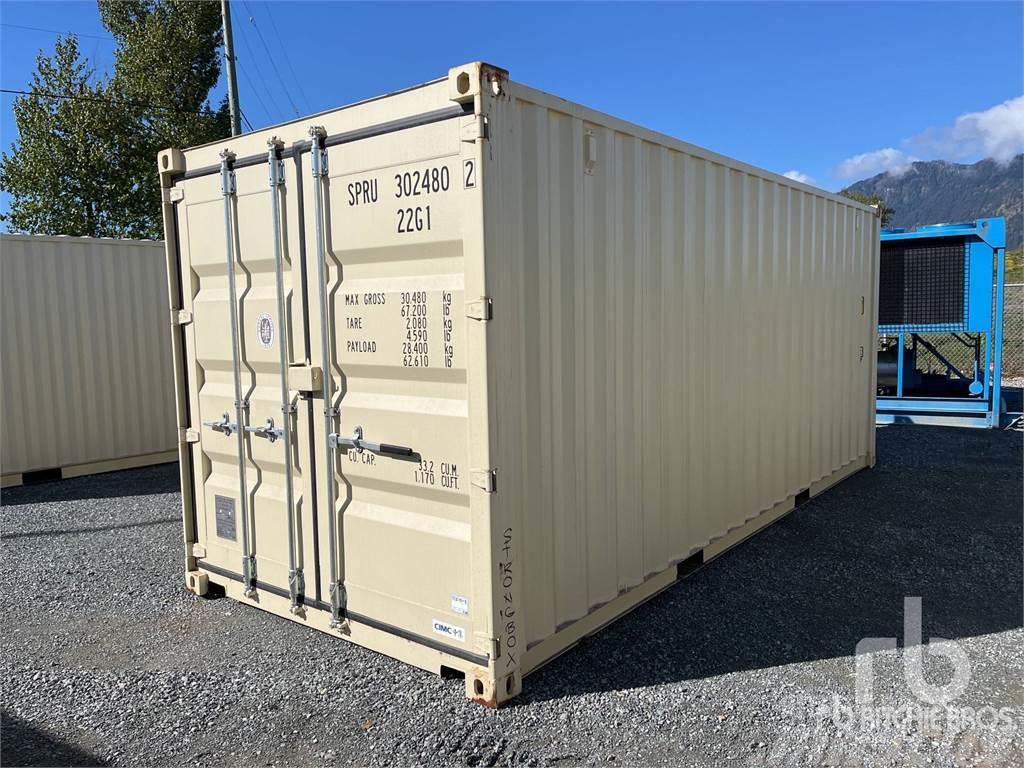  20 ft One-Way Bulk Özel amaçlı konteynerler