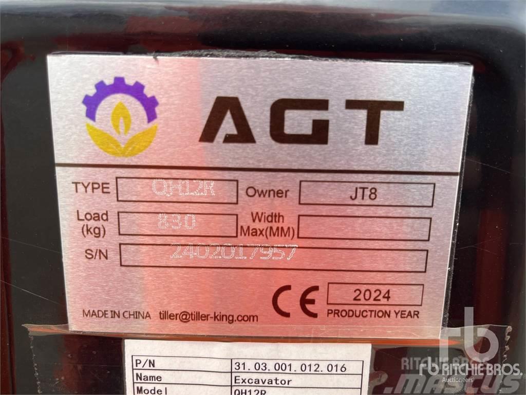 AGT QH12R Mini ekskavatörler, 7 tona dek