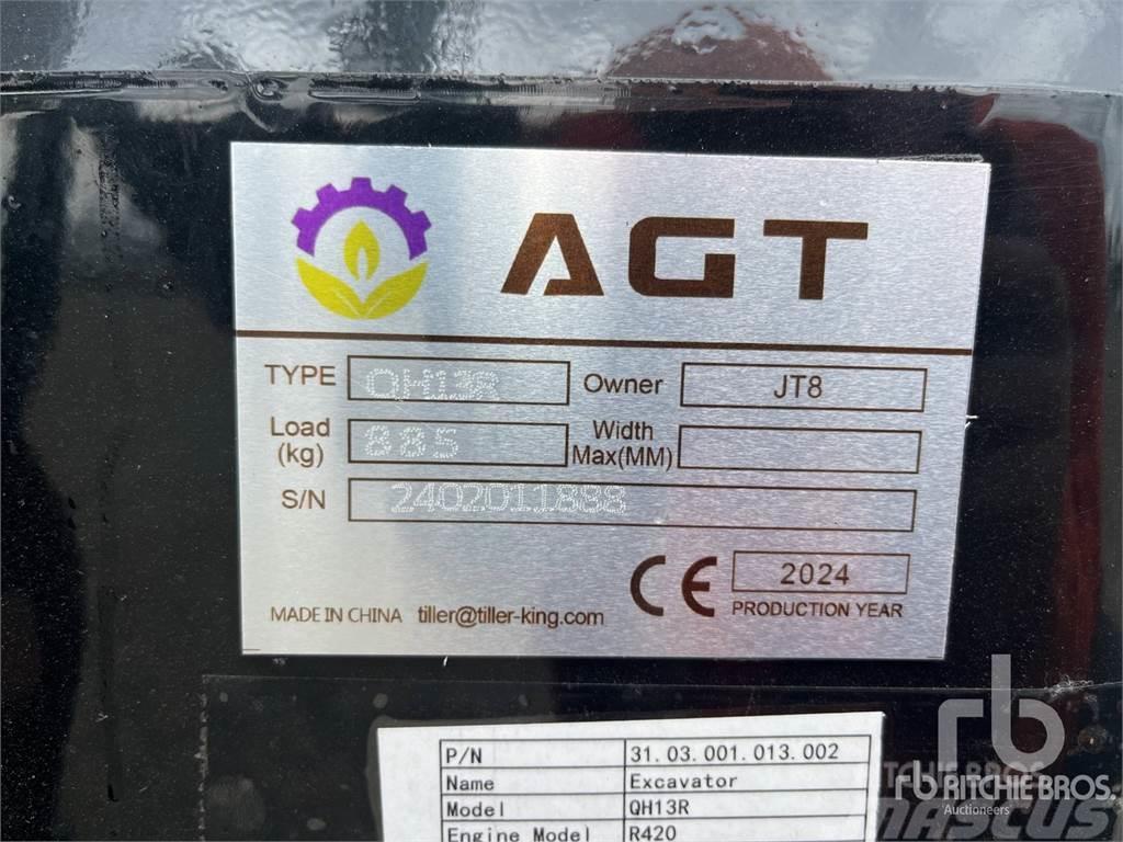 AGT QH13R Mini ekskavatörler, 7 tona dek