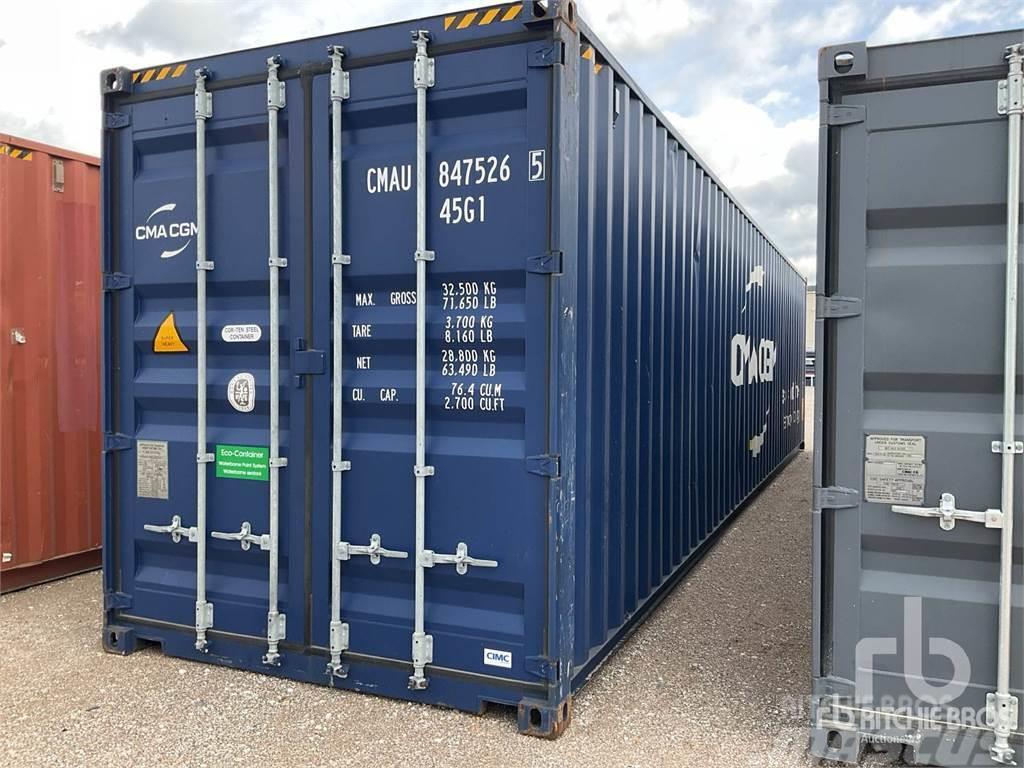 CIMC 40 ft High Cube Özel amaçlı konteynerler