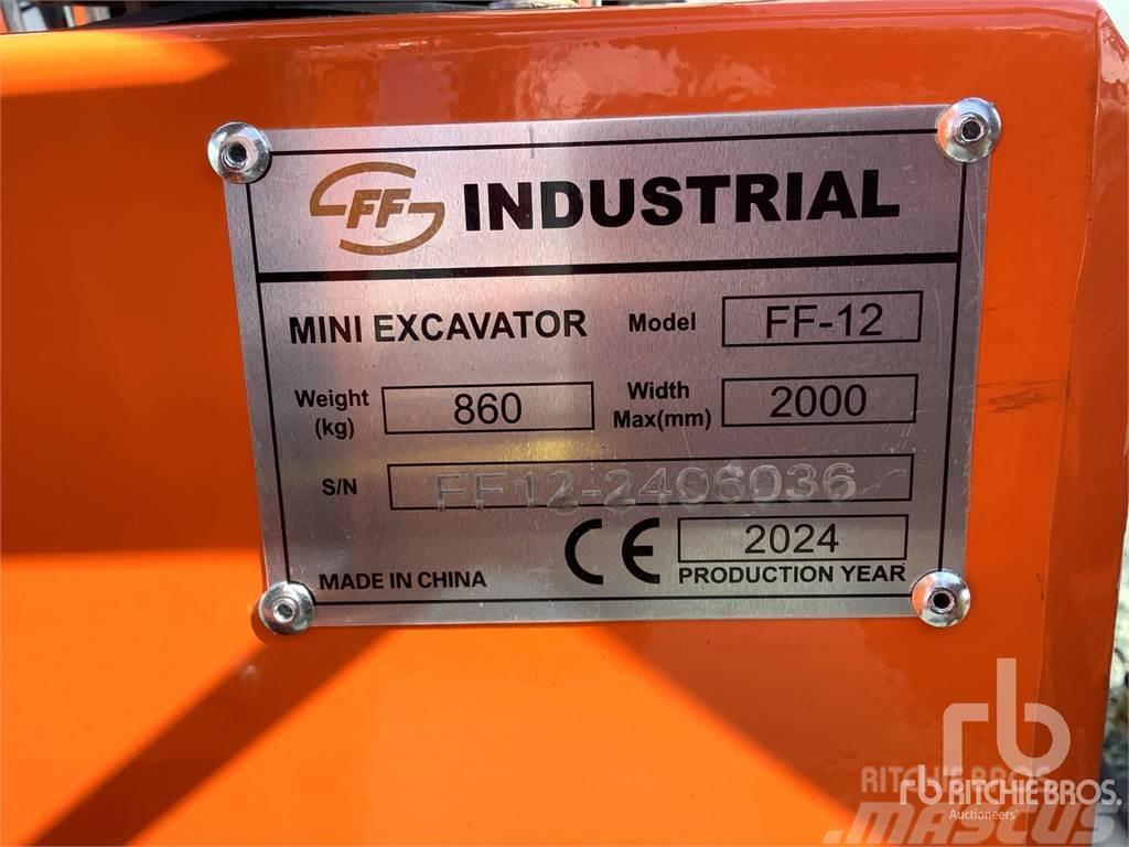  FF INDUSTRIAL FF-12 Mini ekskavatörler, 7 tona dek