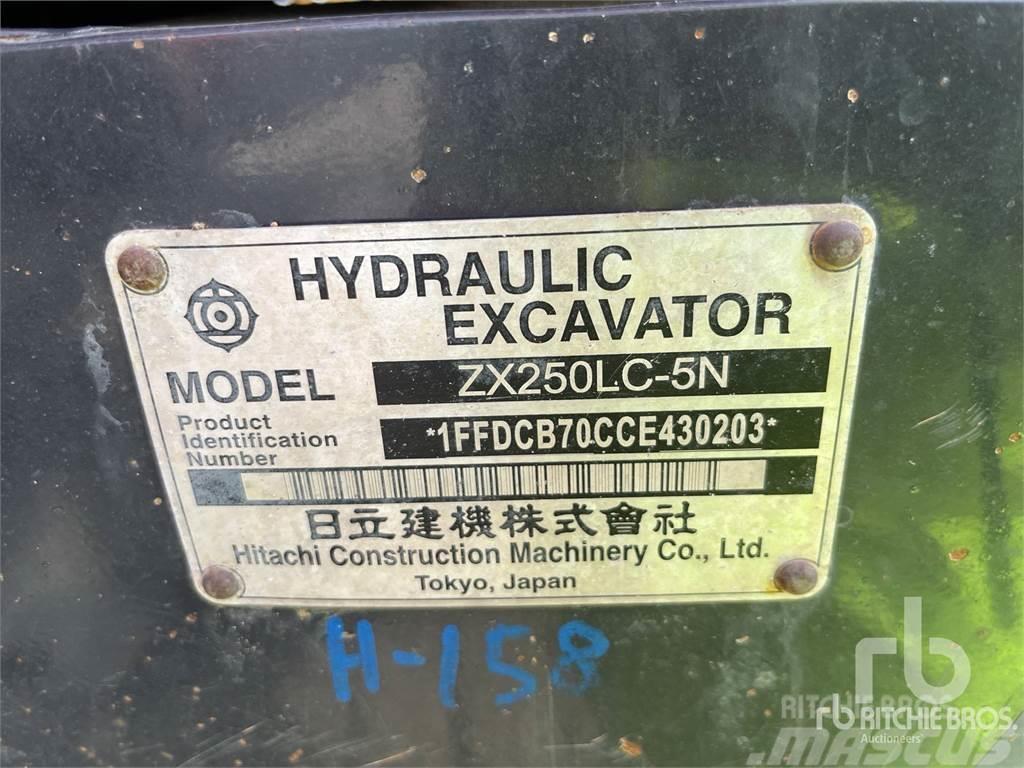Hitachi ZX250LC-5N Paletli ekskavatörler