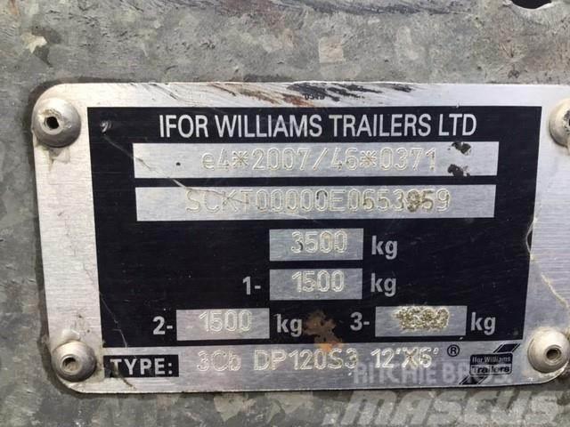 Ifor Williams DP120X12'TRI Diger römorklar
