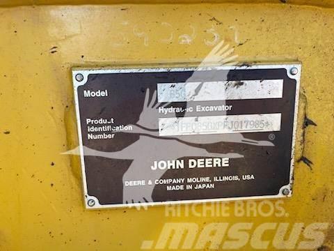 John Deere 85G Paletli ekskavatörler