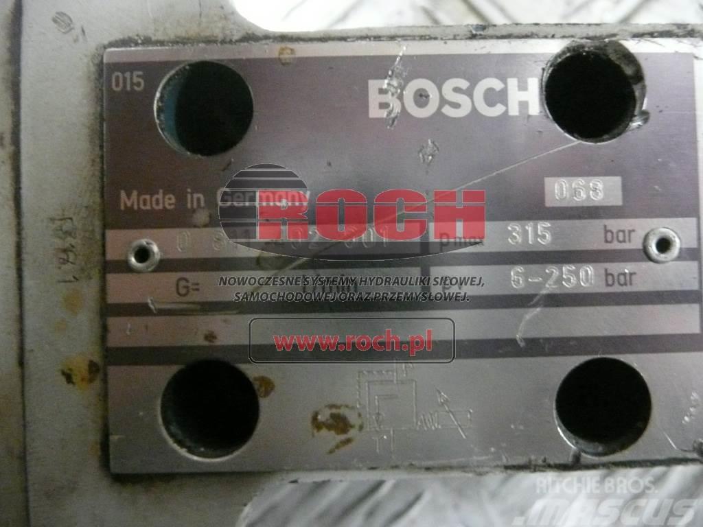 Bosch 0811402001 P MAX 315 BAR PV6-250 BAR - 1 SEKCYJNY  Hidrolik