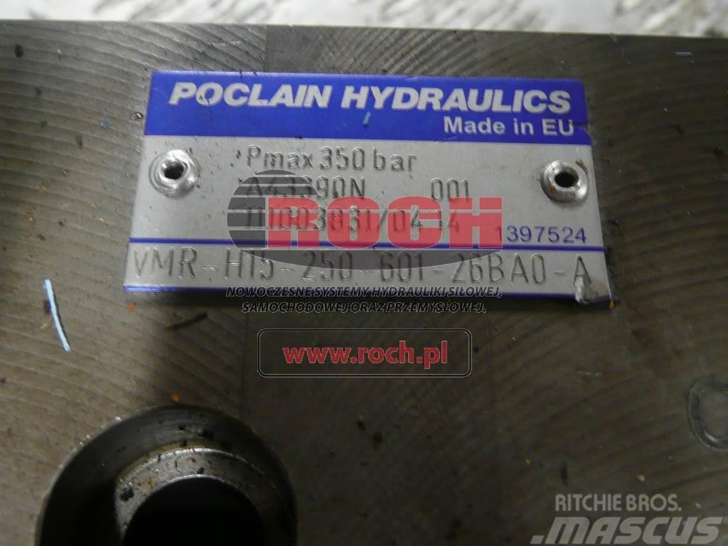 Poclain HYDRAULICS VMR-H15-250-601-26BA0-A A43390N 001 111 Hidrolik