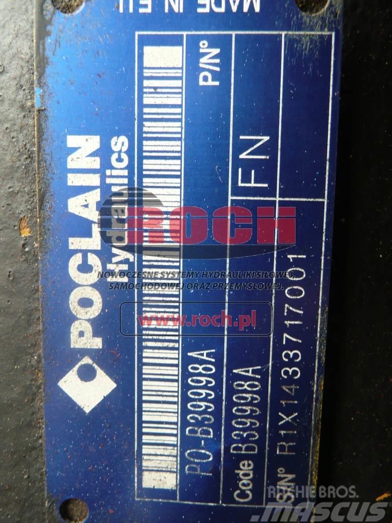 Poclain P0-B39998A B39998A + B45856S I1X1506539/004 FB-27- Motorlar
