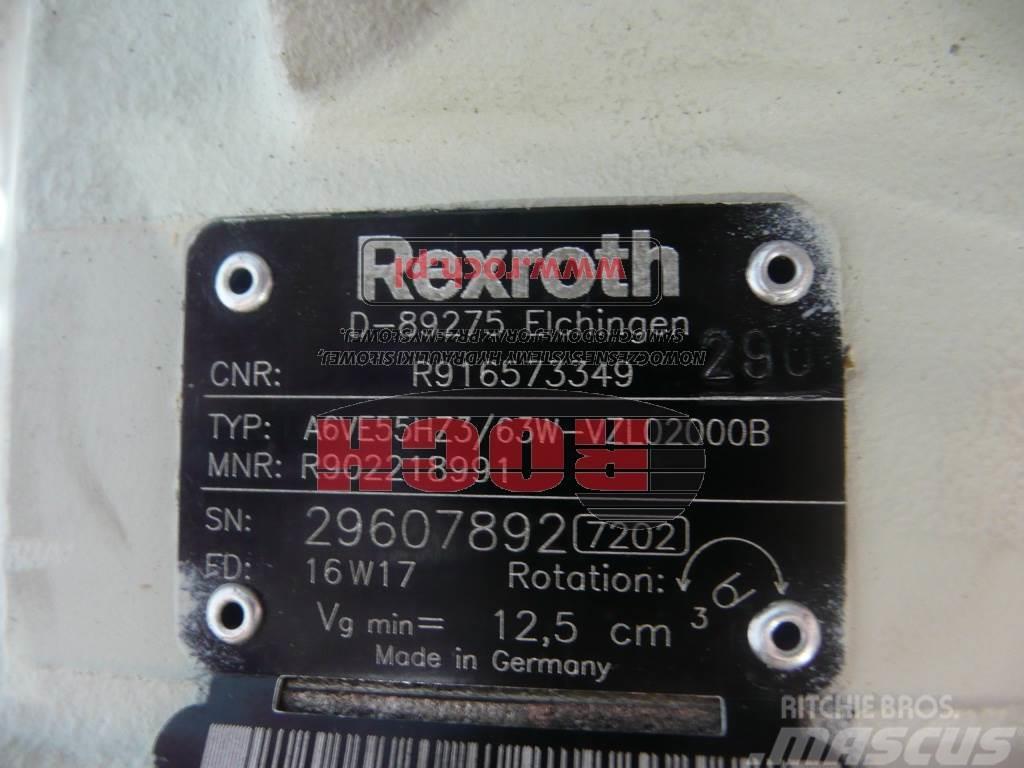Rexroth A6VE55HZ3/63W-VZL02000B R902218991 r916573349+ GFT Motorlar