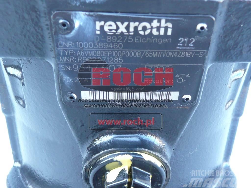 Rexroth A6VM080EP100P000B/65MWVON4Z81BV-S 1000389460 Motorlar