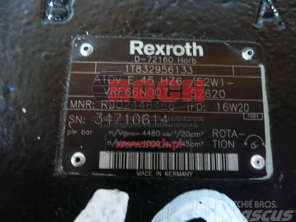 Rexroth + BONFIGLIOLI A6VE45HZ6/52W1-VRF66N007-S2620 R9024 Motorlar