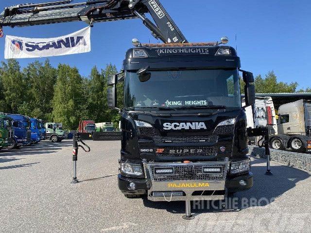 Scania G 560 B6x2*4NB Diger lift ve platformlar