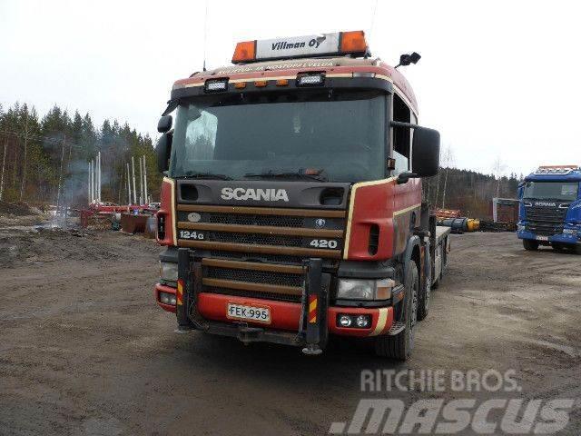 Scania P 124 GB 8X4 NZ Diger kamyonlar