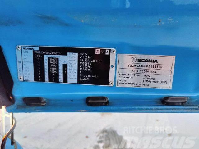 Scania R 730 B8x4NZ, Korko 1,99% Tomruk kamyonlari