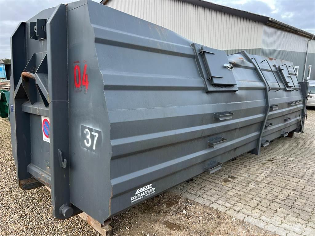  Lasto 6550 mm 27m3 Snegl-container Kancalı liftler