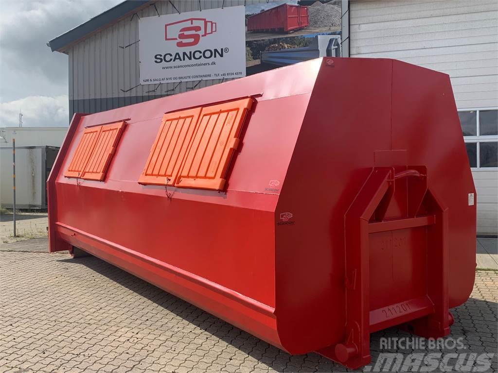  Scancon SL6027 - 5950 mm lukket container 27m3 Kancalı liftler