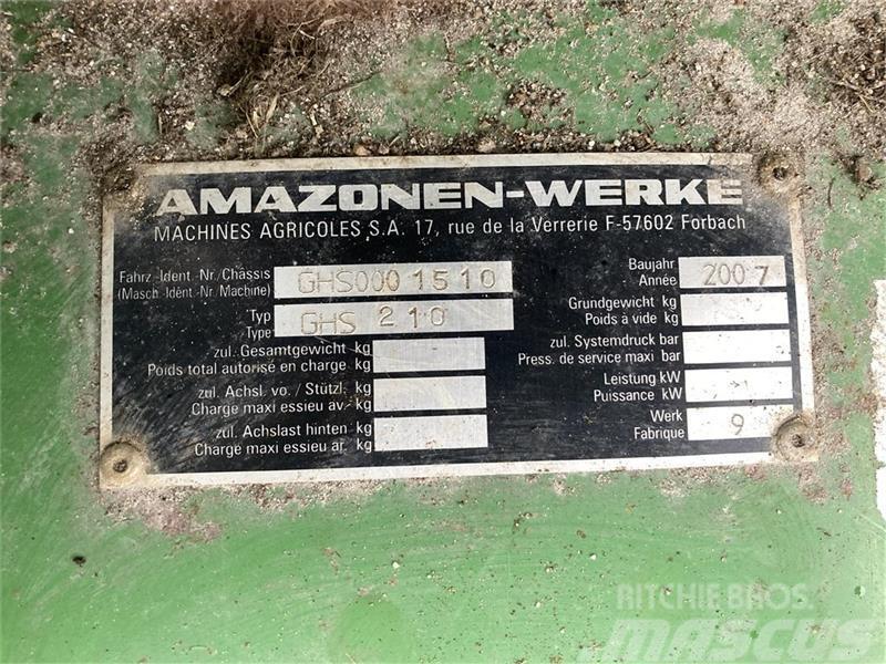 Amazone GHS 210 Çit budama makinaları