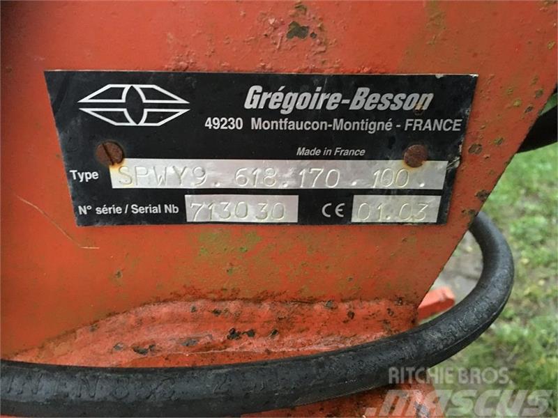 Gregoire-Besson SPWY9 618.170.100 6 furet Döner pulluklar
