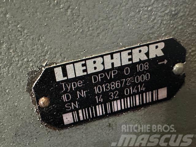 Liebherr A 924 C HD POMPA HYDRAULICZNA DPVP O 108 Hidrolik