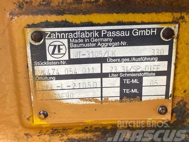 ZF MT-3105 FRONT AXLES CASE 921 C Akslar