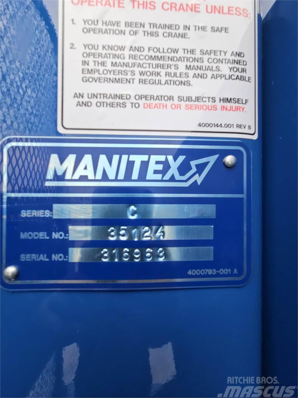Manitex 35124C Araç üzeri vinçler