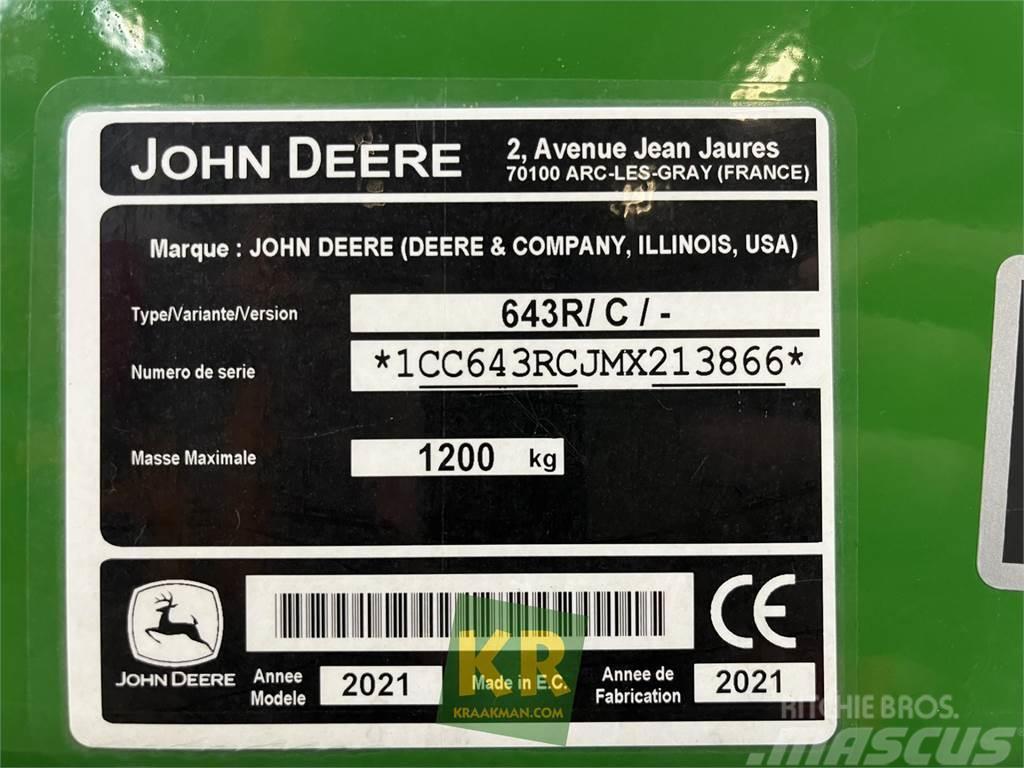 John Deere 643R Ön yükleyici ve kazicilar