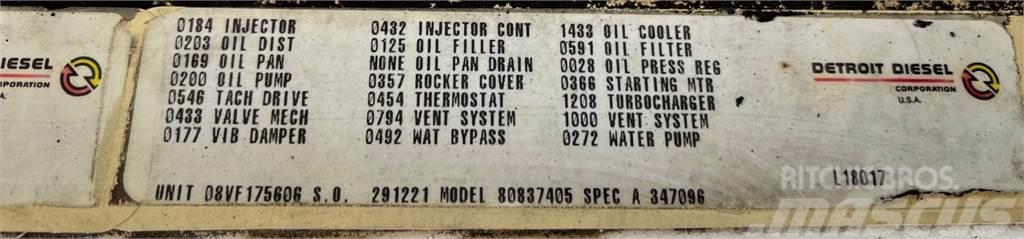 Detroit 8V92T Motorlar