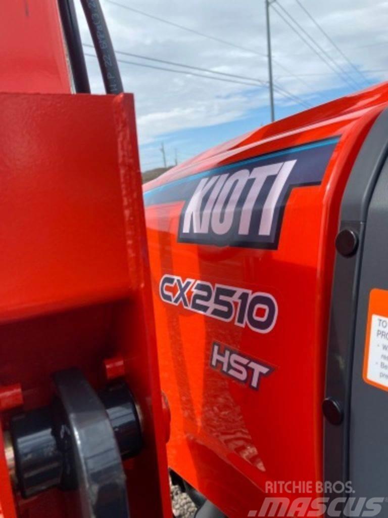 Kioti CX2510HB Hystat Diesel 4x4 Tractor Loader Traktörler
