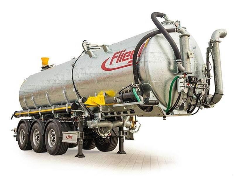 Fliegl STF 27.500 Truck-Line Dreiachs 27,5m³ Mineral gübre dagiticilar