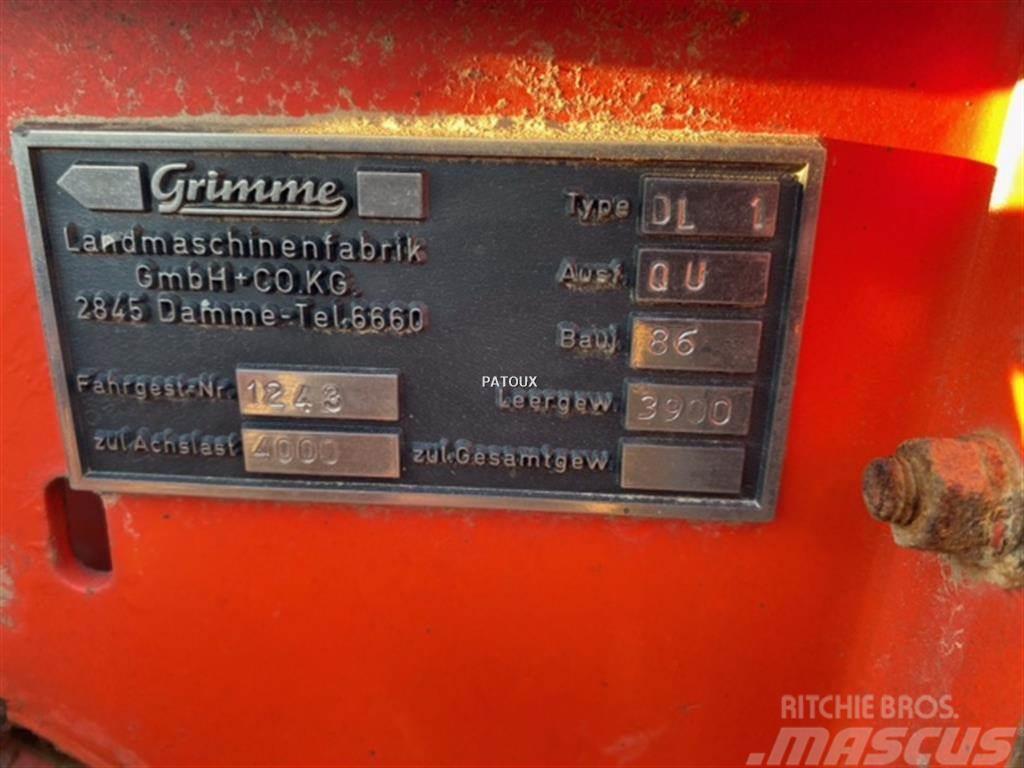 Grimme DL1500 Patates hasat makinalari