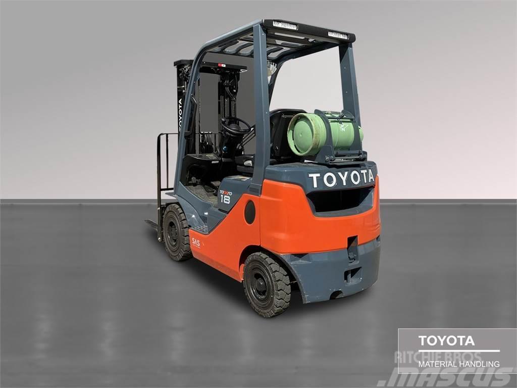 Toyota 02-8FGF18 LPG'li forkliftler