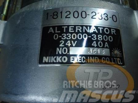 Isuzu 1-81200-233-0 Alternator 24V 40A 1812002450 Motorlar