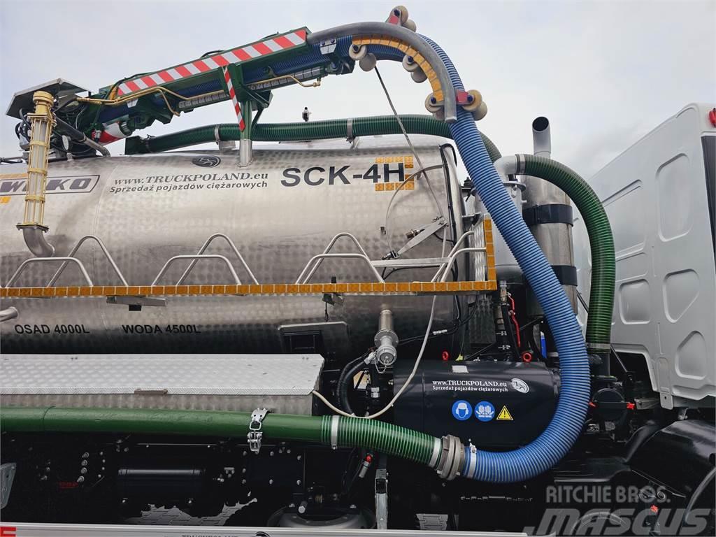 DAF WUKO SCK-4HW for collecting waste liquid separator Küçük araçlar