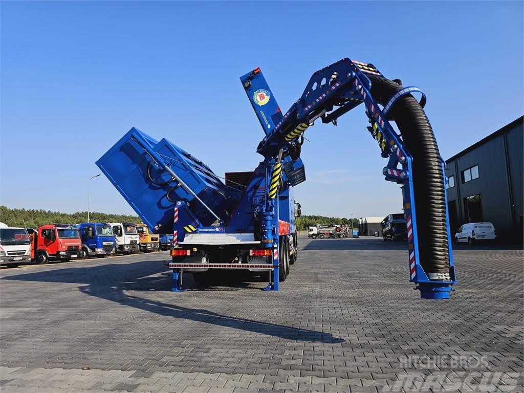 Iveco MTS 4 x TURBINE Saugbagger vacuum cleaner excavato Özel ekskavatörler