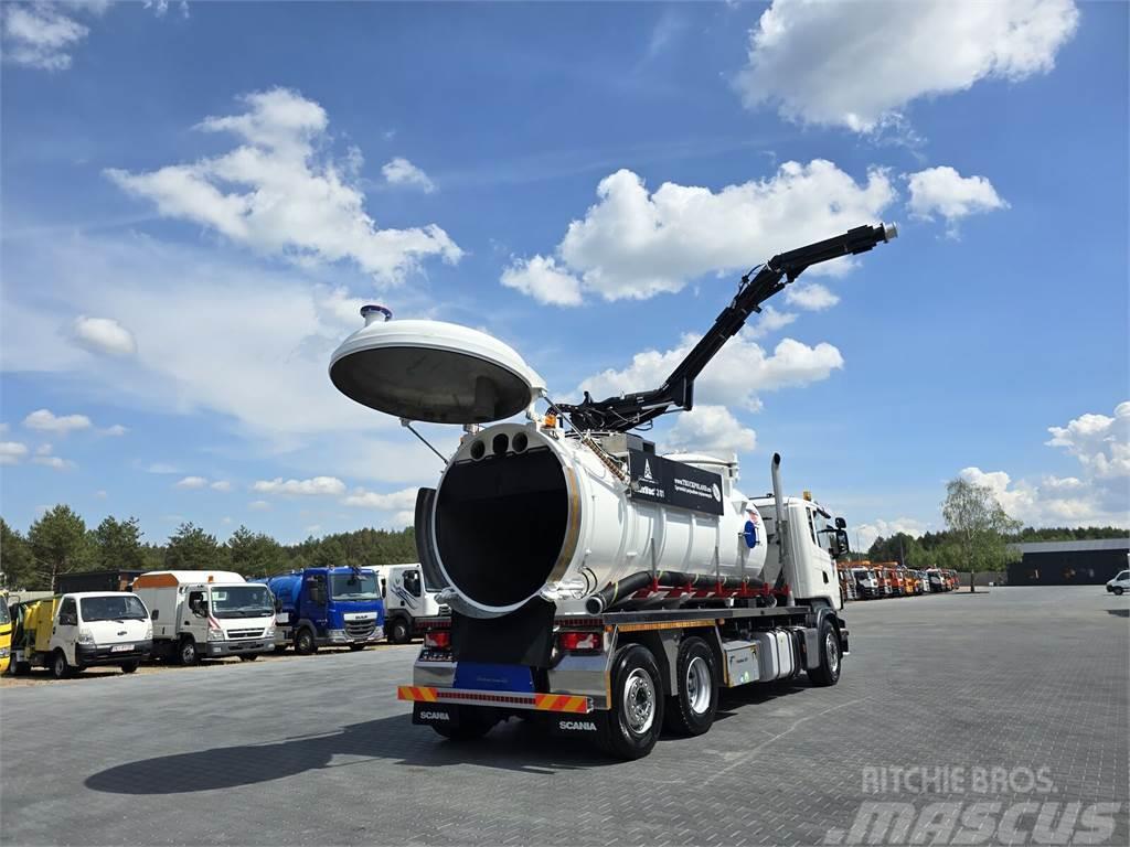 Scania Saugbagger Larsen FlexVac 311 Vacuum suction loade Belediye / genel amaçli araçlar