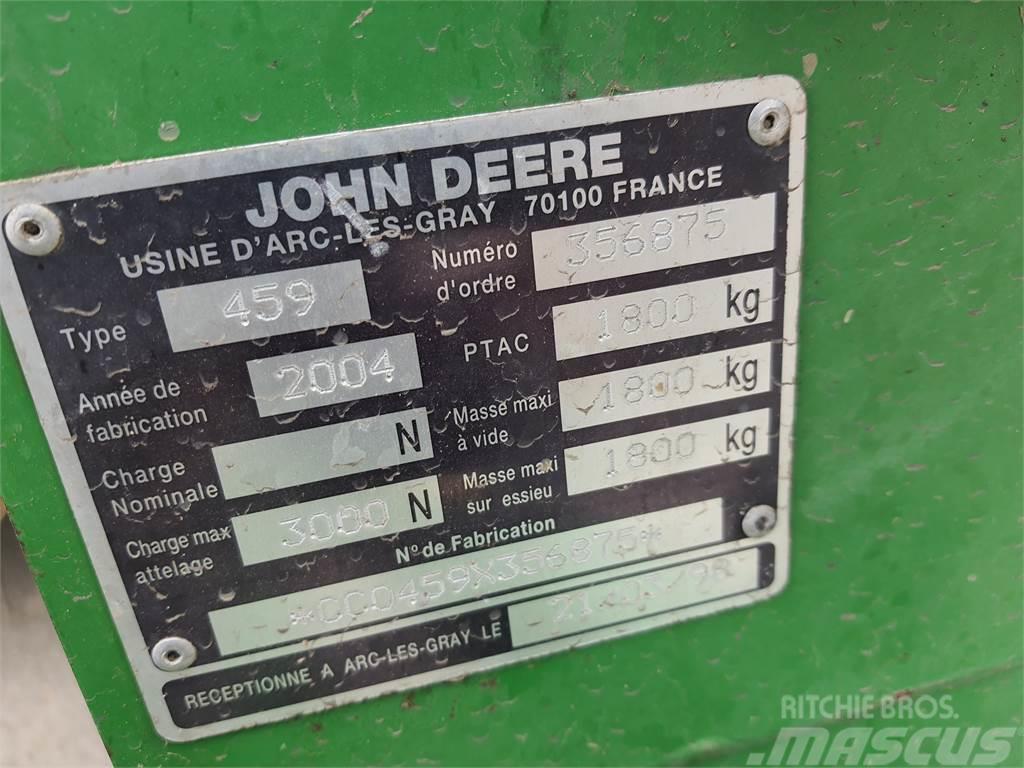 John Deere 459 Küp balya makinalari