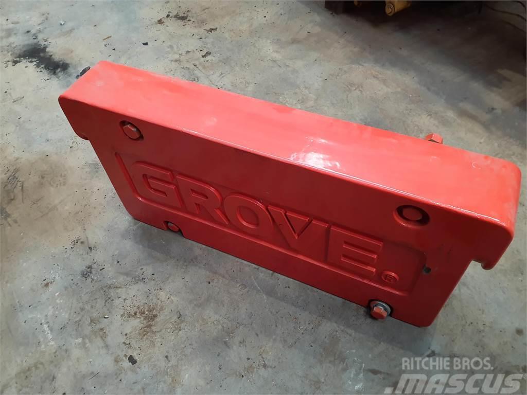 Grove GMK 5130-2 counterweight 1 ton Vinç parçalari