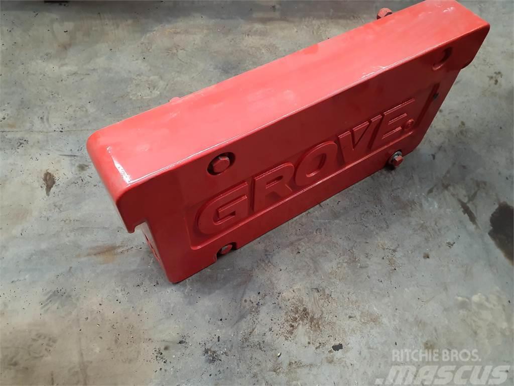 Grove GMK 5130-2 counterweight 1 ton Vinç parçalari