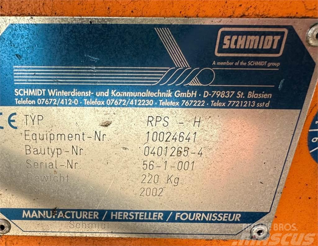 Unimog Leitpfostenwaschgerät Schmidt RPS-H Diger yol bakim makinalari